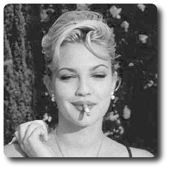 drew barrymore, the american kinky woman